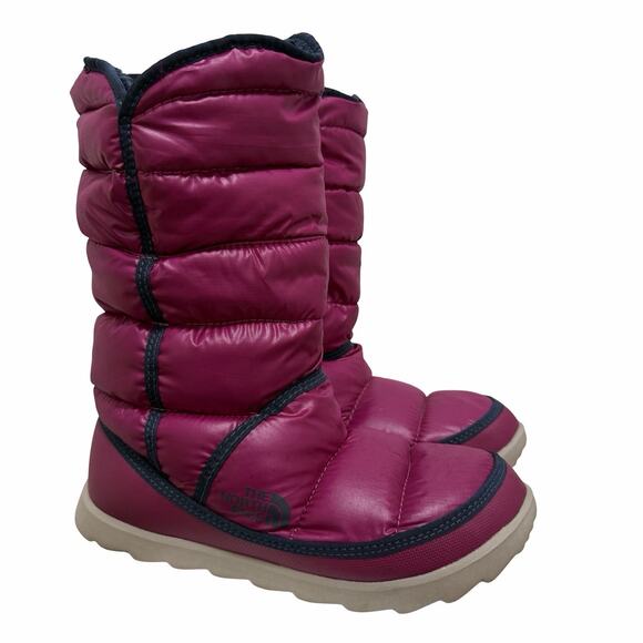 North Face Womens Amore II Radiance Winter Boots US 7 EU 28 Purple/Cosmic Blue - Picture 1 of 11